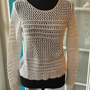 Elegant White Women's Sweater
